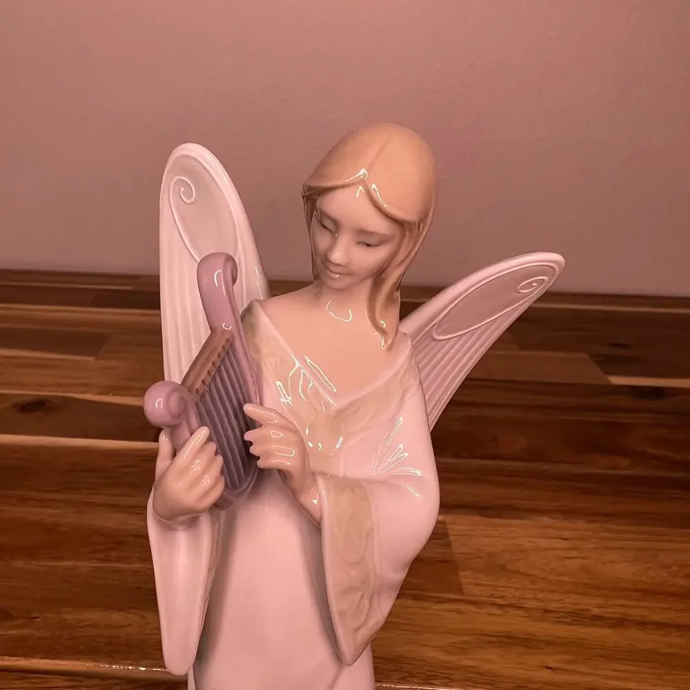 Lladro Celestial Melody Angel Tree Topper 01008262 NIB